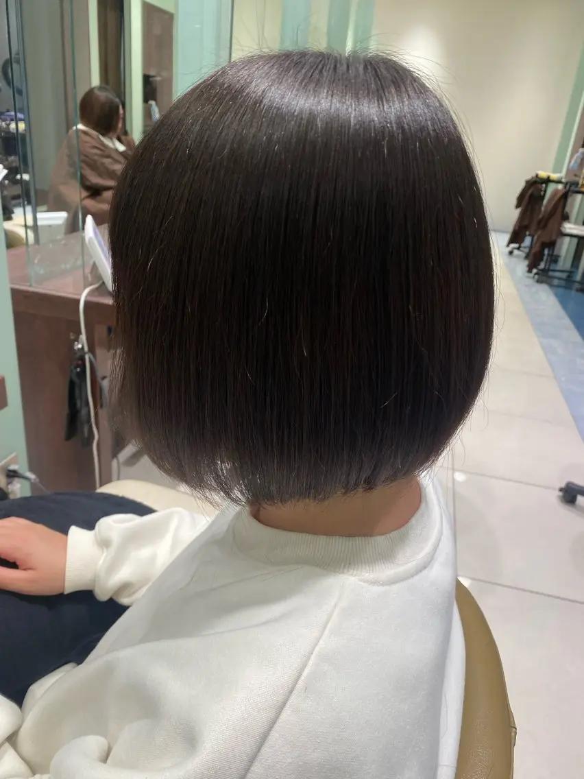 ショート ボブ フルカワ ノゾミのヘアスタイル