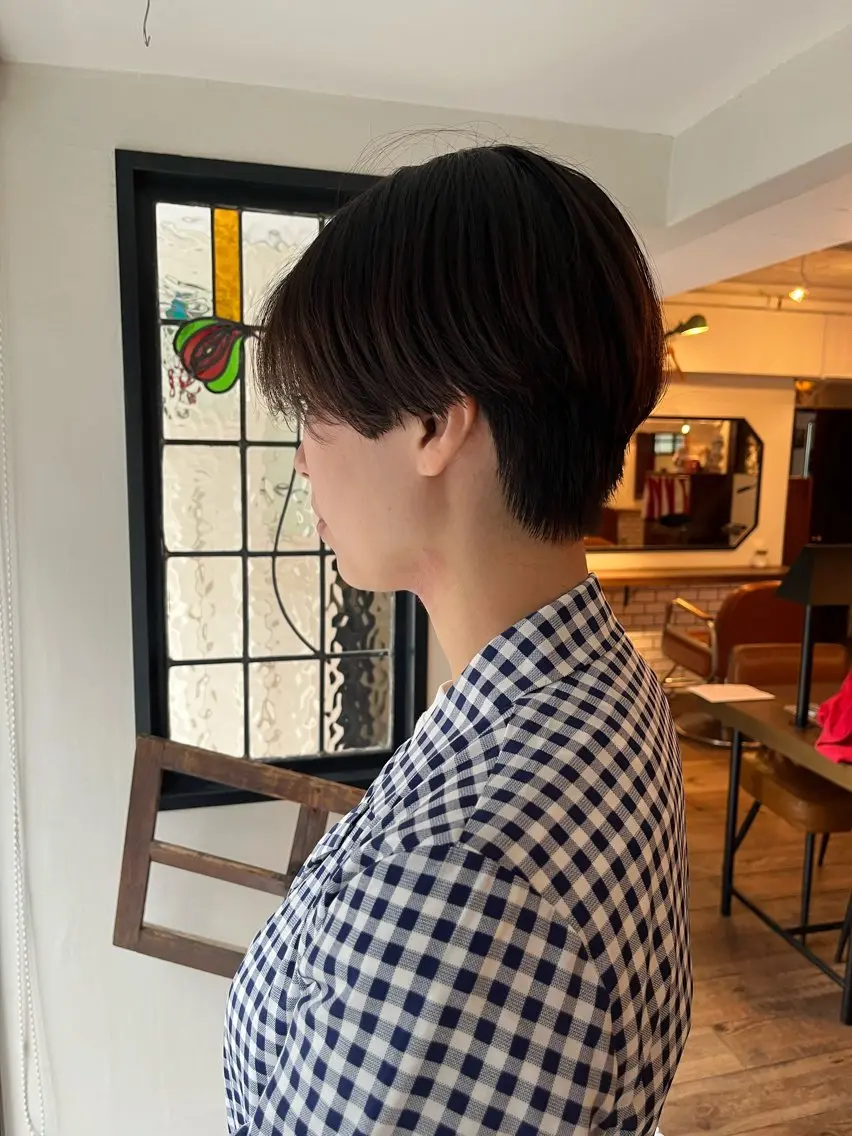 ショート ハンサムショート ショートヘア 🧸メンズカット 🧸conatsuのヘアスタイル
