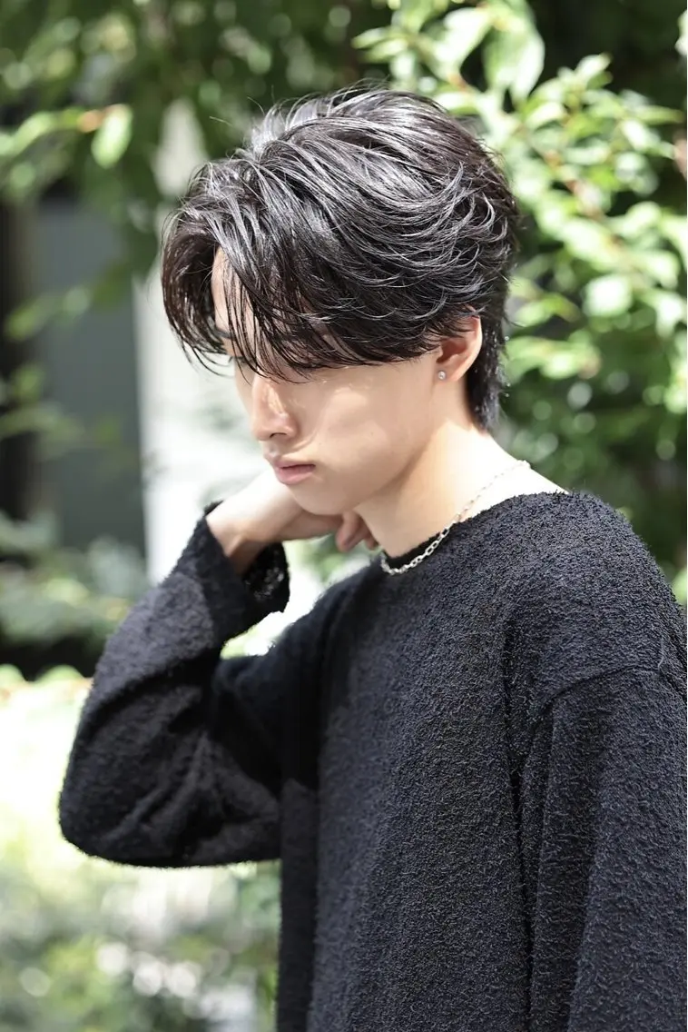 【4月限定】フェザーパーマ+メンズカット◎※口コミ投稿で今回、次回割引500円の写真