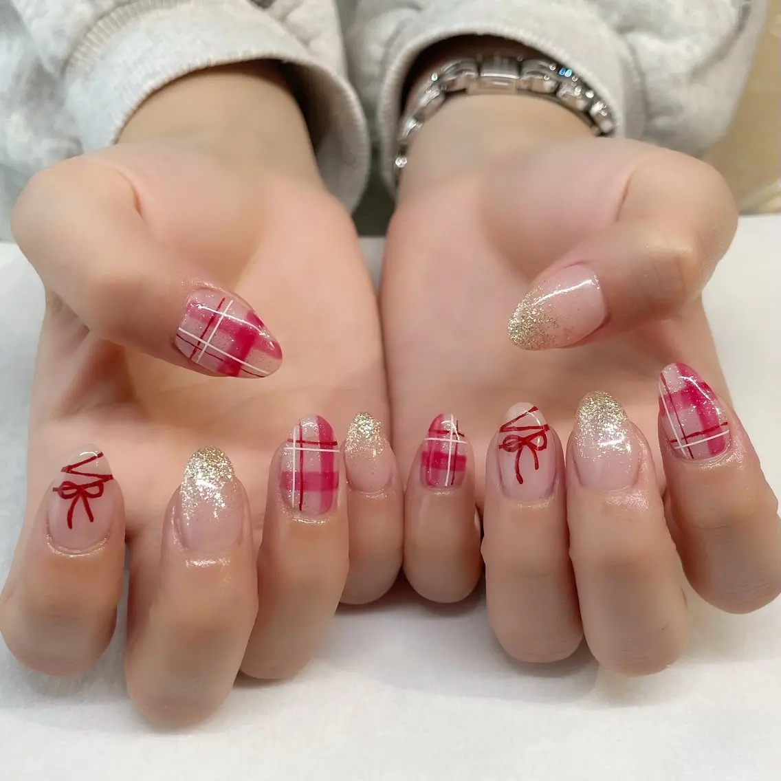 ネイル ハンドネイル 💎🐰 saki. m 🐰💎のネイルデザイン
