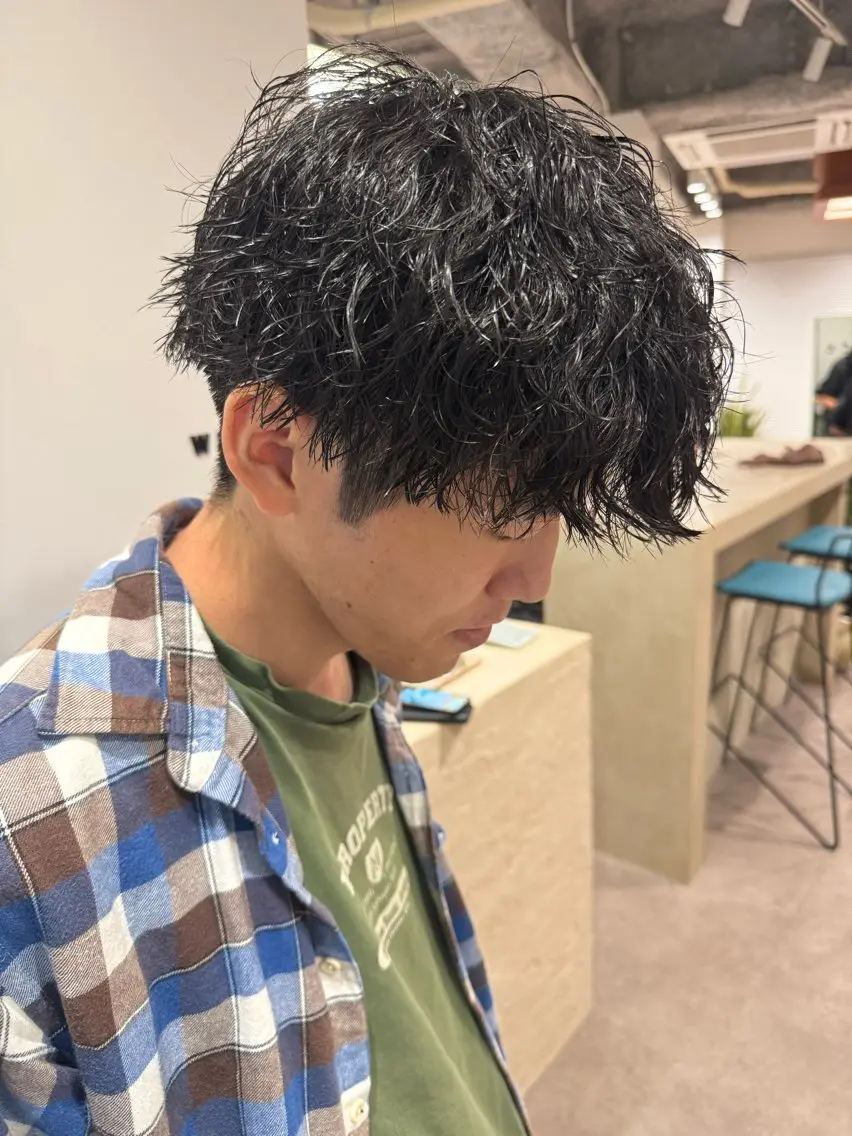 パーマ メンズ Keito / walt名駅店のヘアスタイル