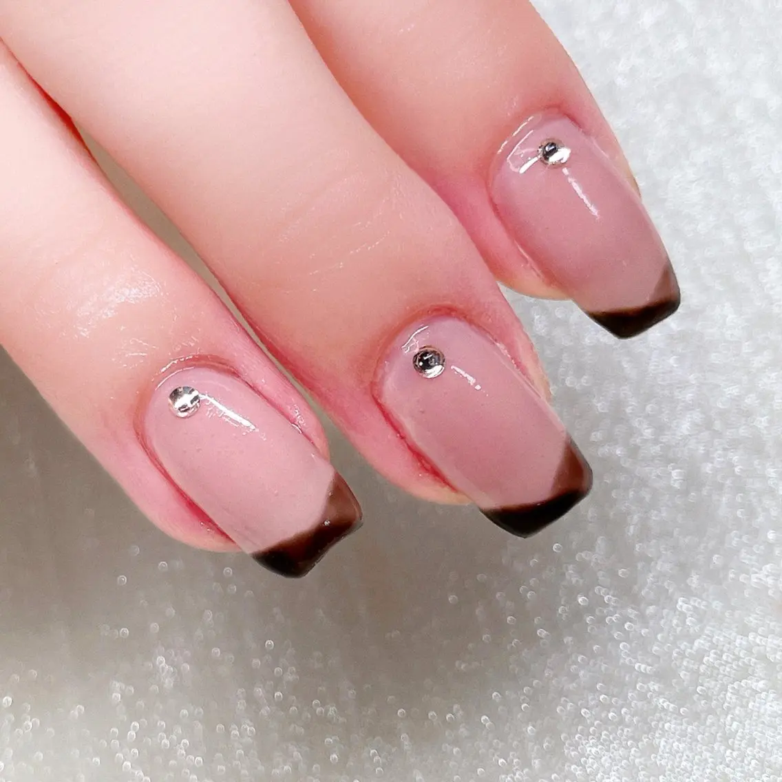 ネイル 長さ出し ハンドネイル Nailist suzuのネイルデザイン
