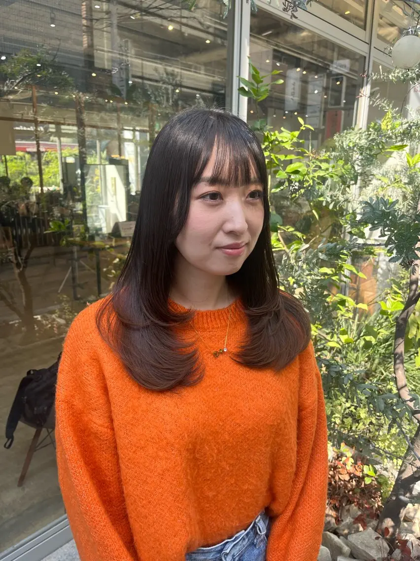 ロング 相田 佳乃のヘアスタイル