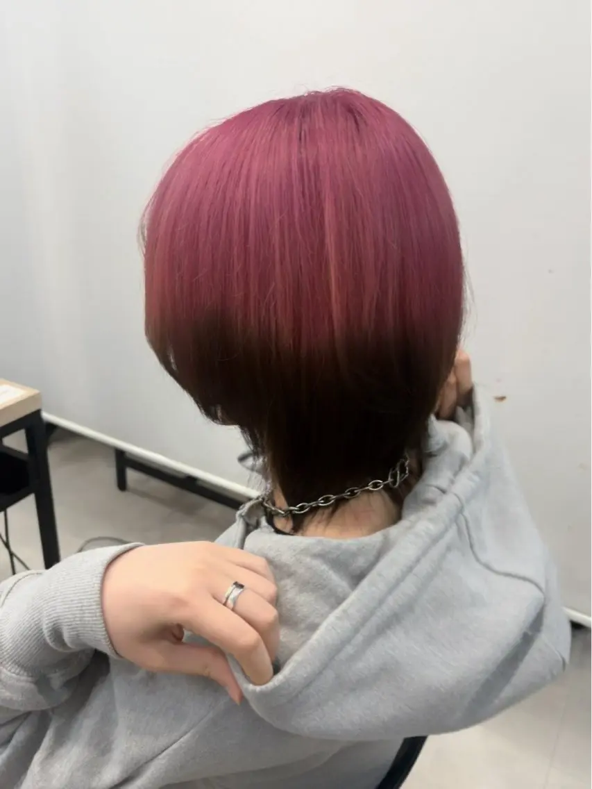 ショート ヘアカラー トリートメント 🫧ハイトーン ブリーチ✨RYUKIのヘアスタイル