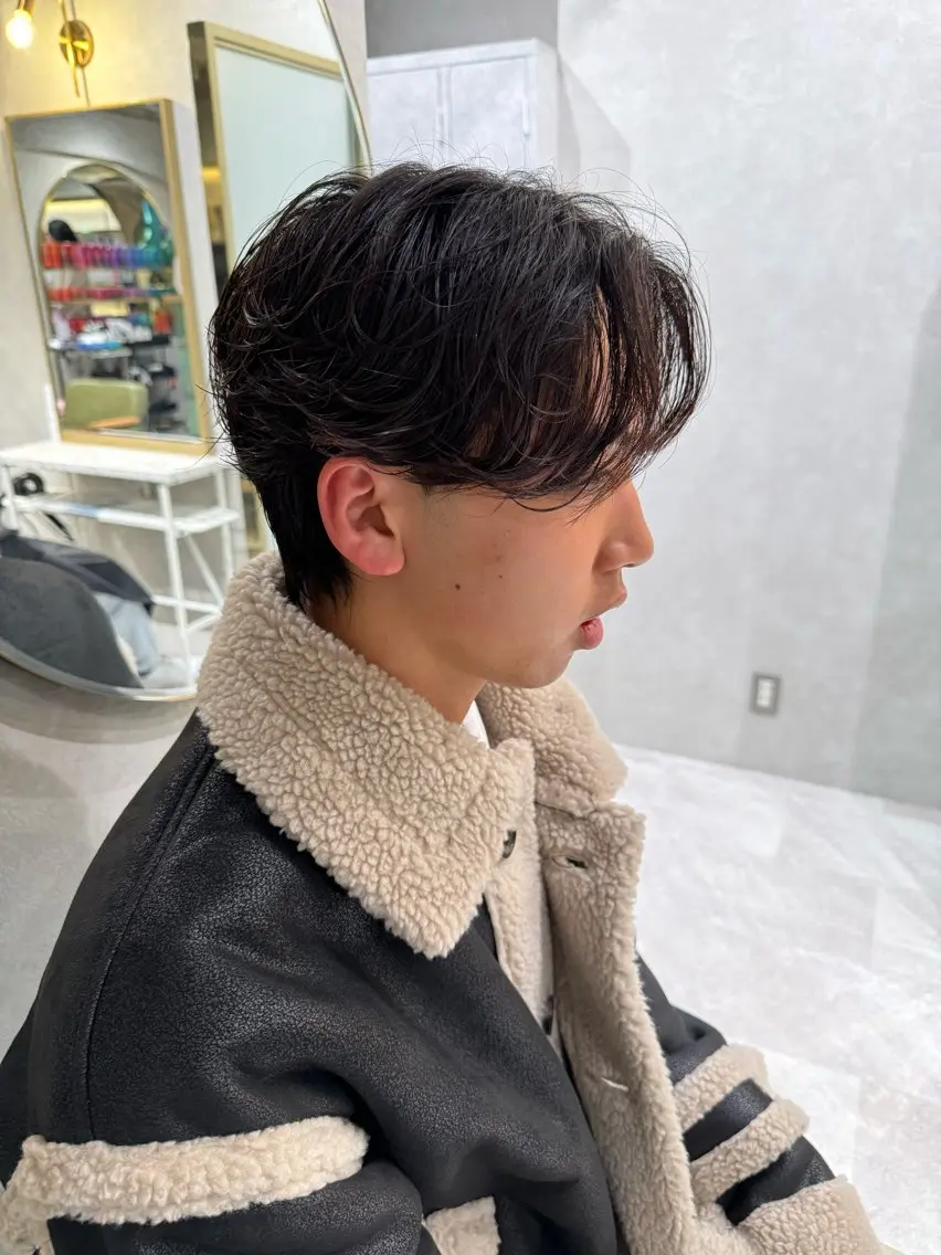 パーマ メンズ 新宿【メンズパーマ】 塩澤太一のヘアスタイル