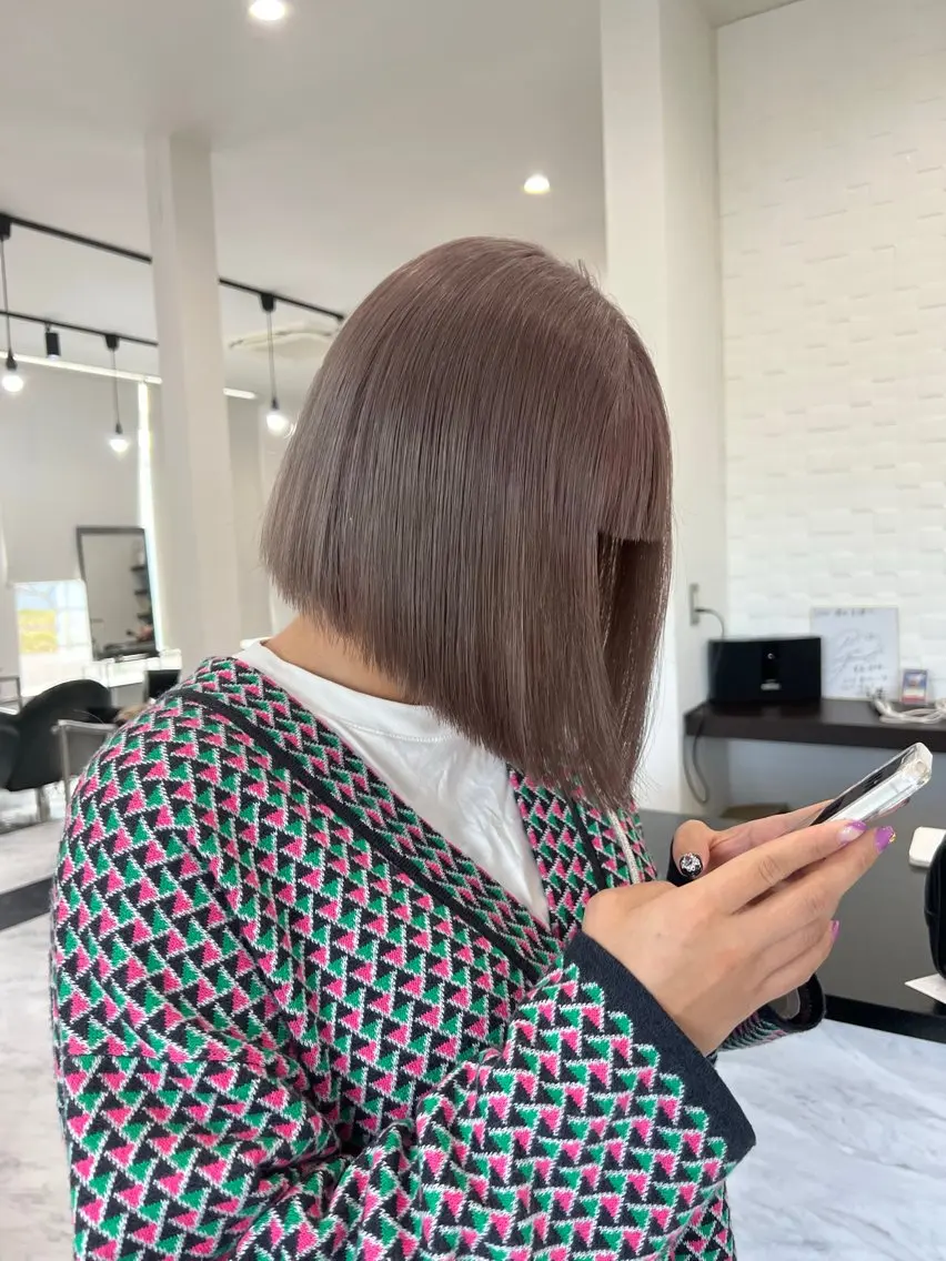 ショート カット ヘアカラー トリートメント MAYU / Raf.のヘアスタイル