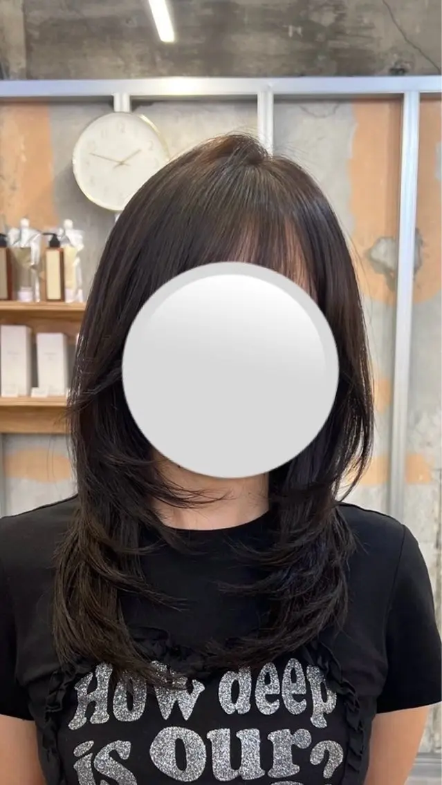 ミディアム カット 髪質改善/梅田/ 大畑吏輝のヘアスタイル