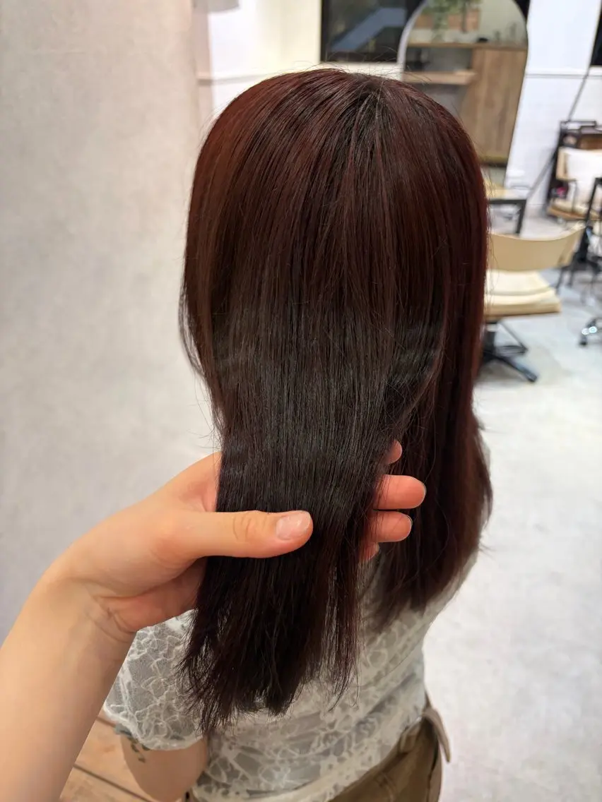 ミディアム カラー カラーモデル募集中 anna🫧のヘアスタイル