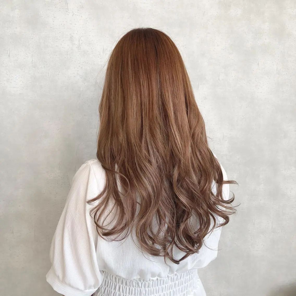 ロング シールエクステ エクステ ロング 國生 香織のヘアスタイル