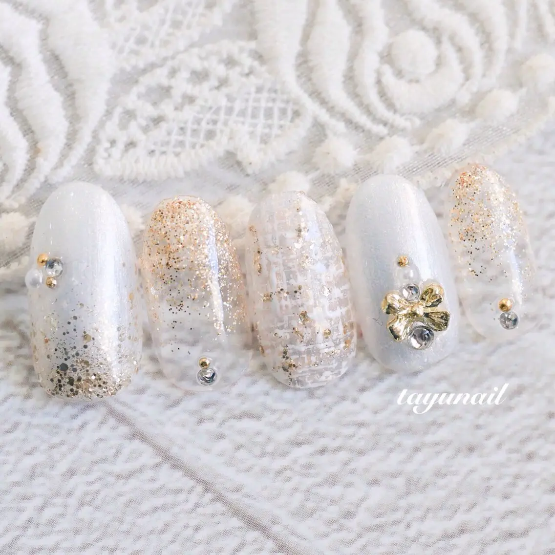 ネイル アートネイル ジェルネイル パラジェル ネイルサロン 【たゆnail】のネイルデザイン
