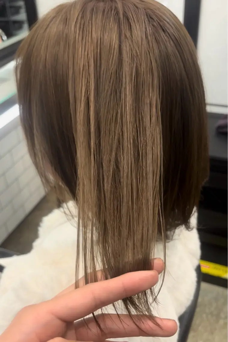 ショート カラー ベージュカラー 透明感カラー 店長/YUTO ベージュの透明感得意のヘアスタイル