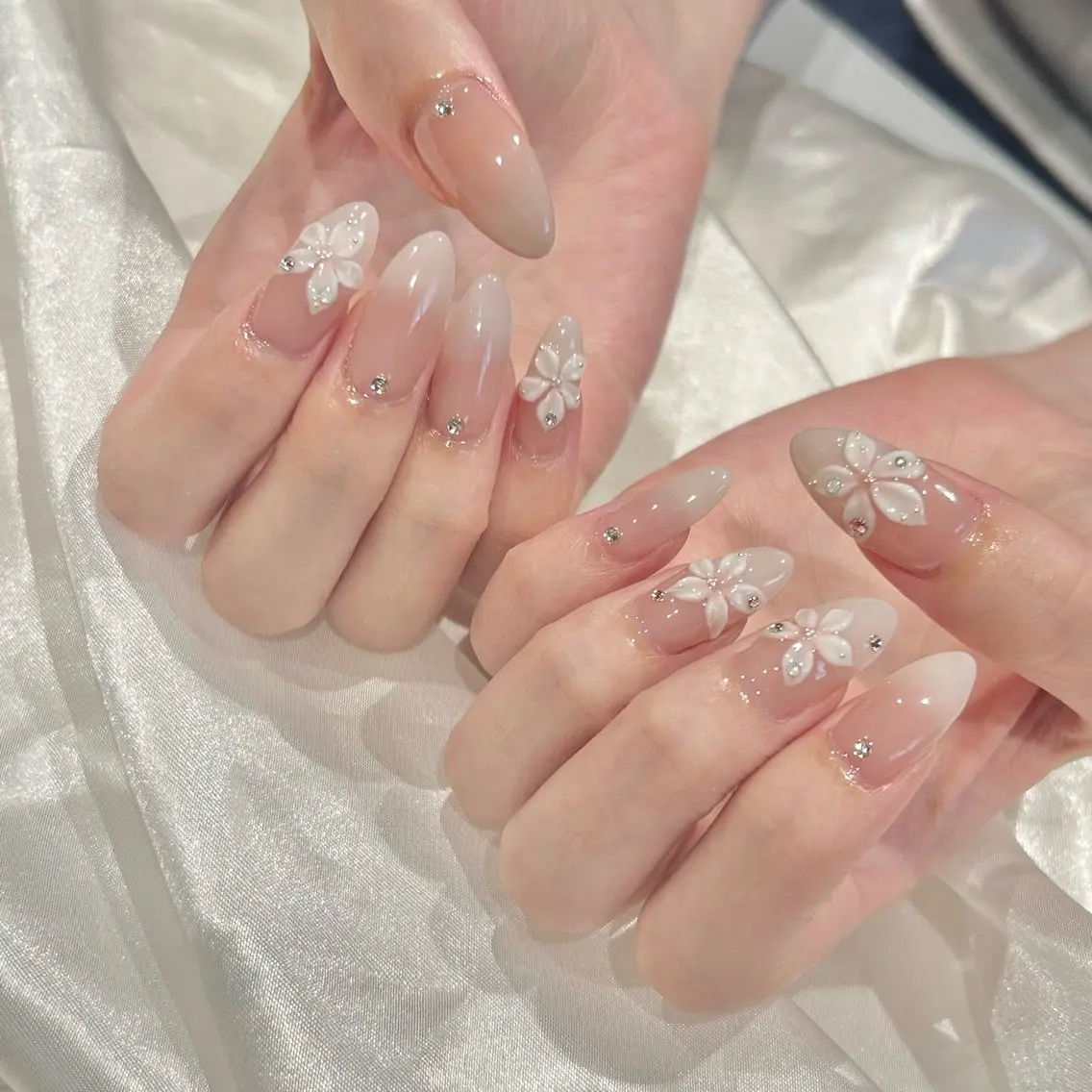 ネイル フラワーネイル 持ち込み ハンドネイル Dallon nailのネイルデザイン