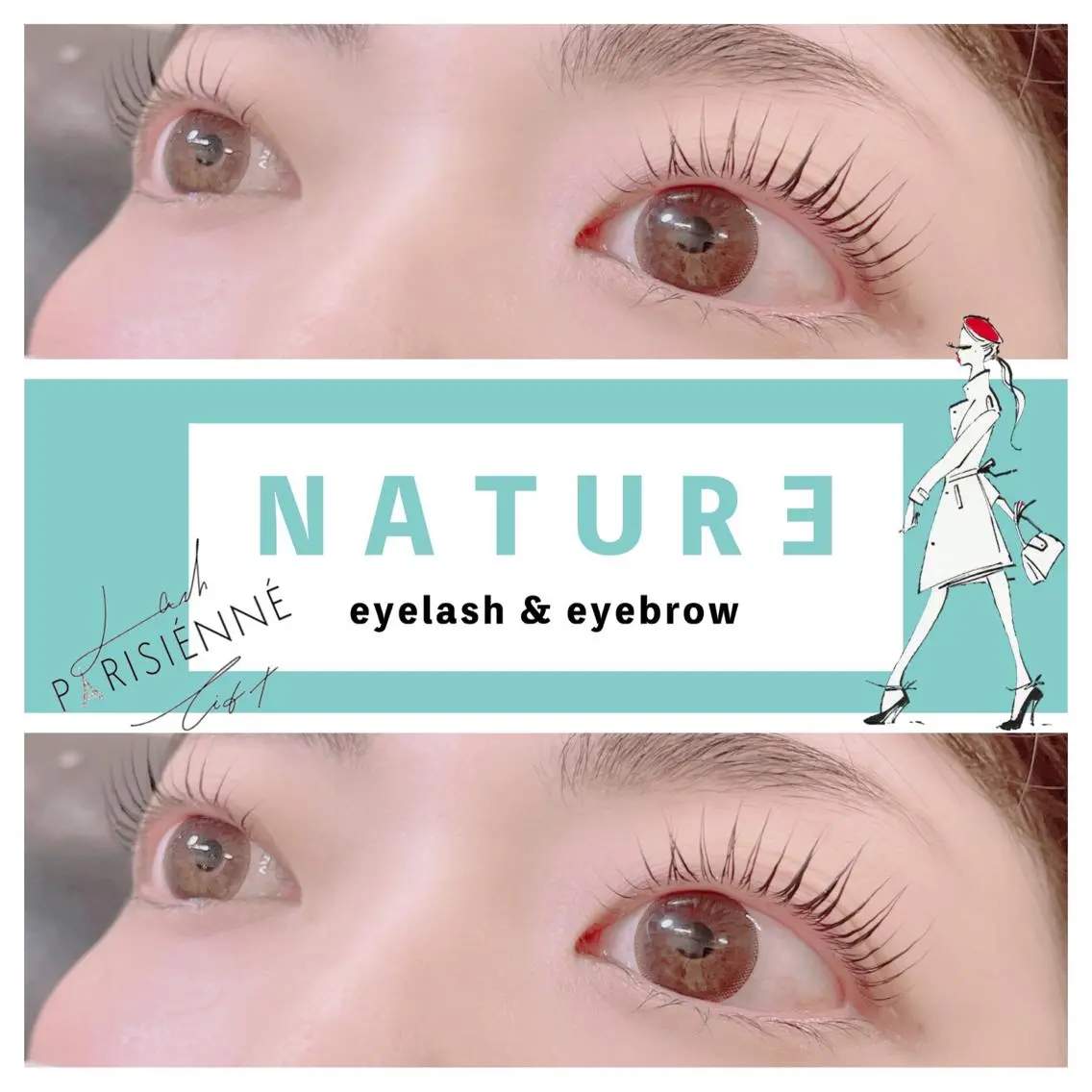 マツエク・マツパ NATURE MIYUのマツエク・マツパデザイン