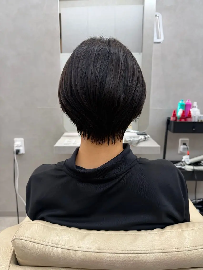 ショート 山中 欧輔のヘアスタイル