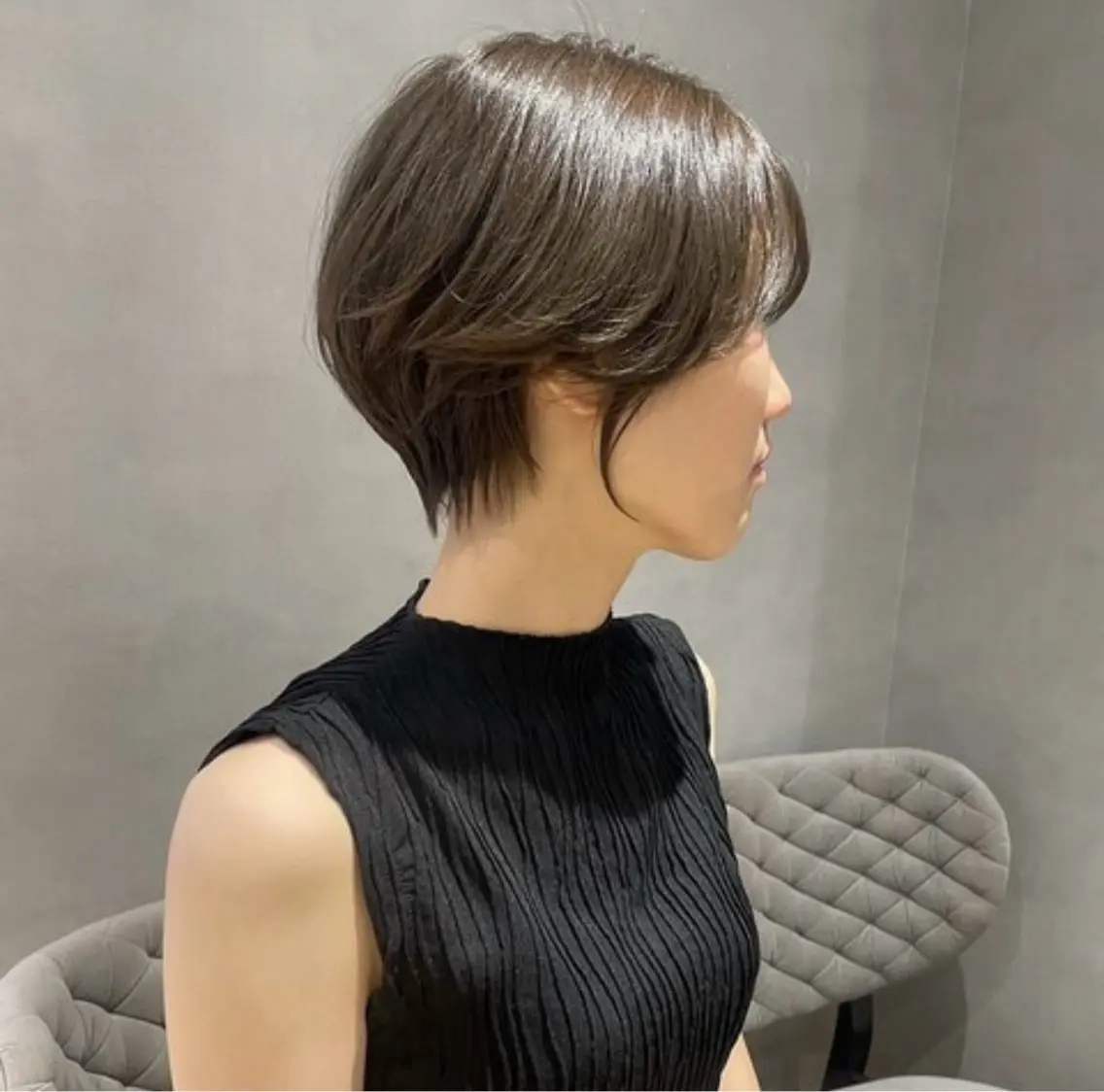 ショート くびれヘア ショートヘア 樋口 美咲のヘアスタイル