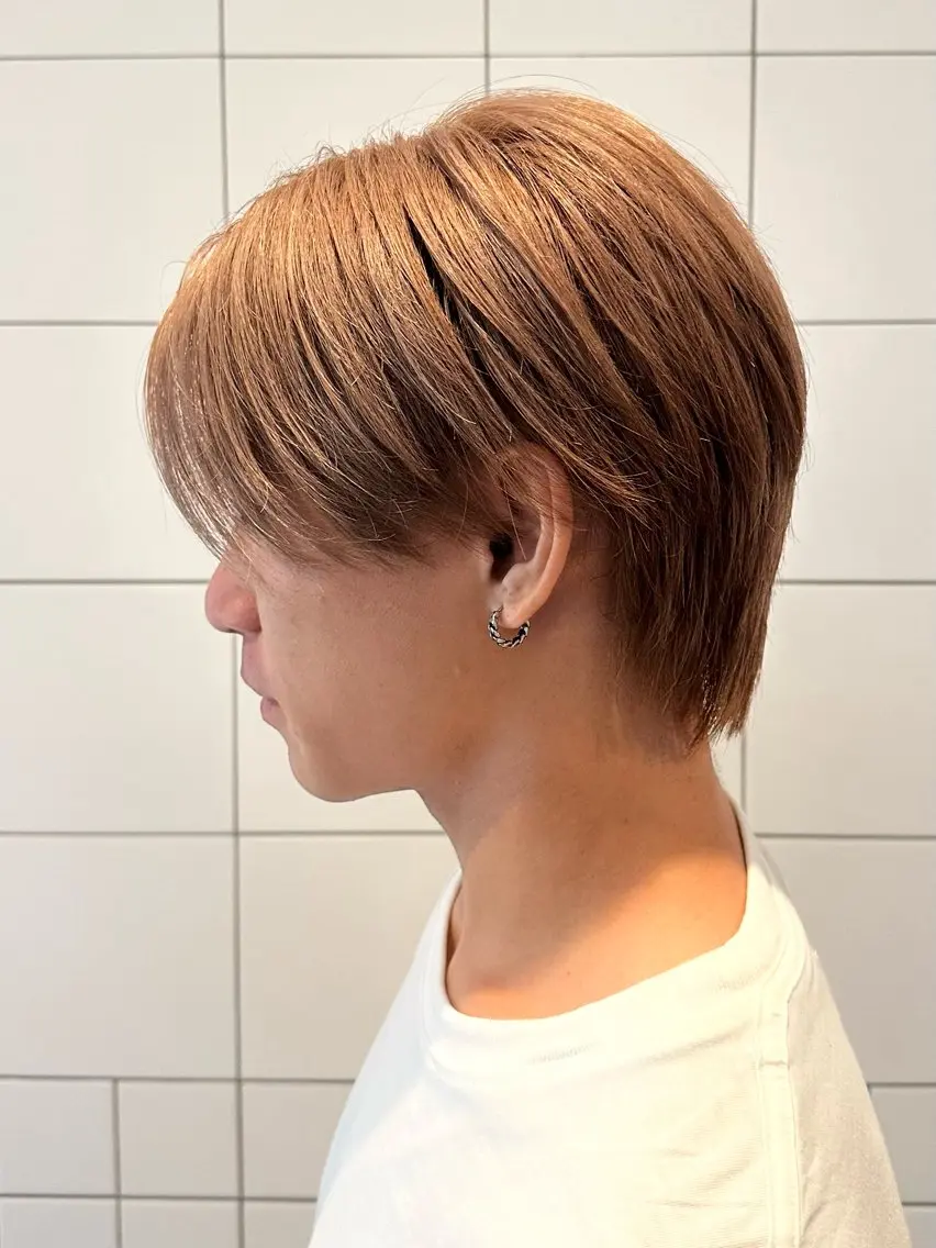 メンズ カット ヘアカラー トリートメント 岡部 琉斗のヘアスタイル