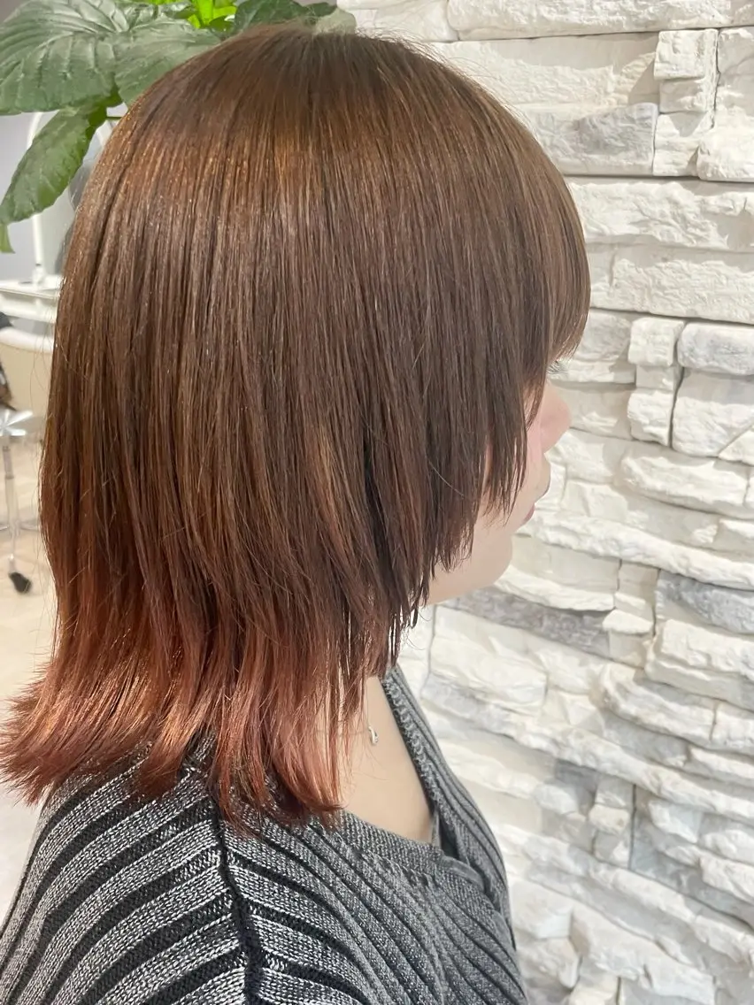 ミディアム 林 昌宏のヘアスタイル
