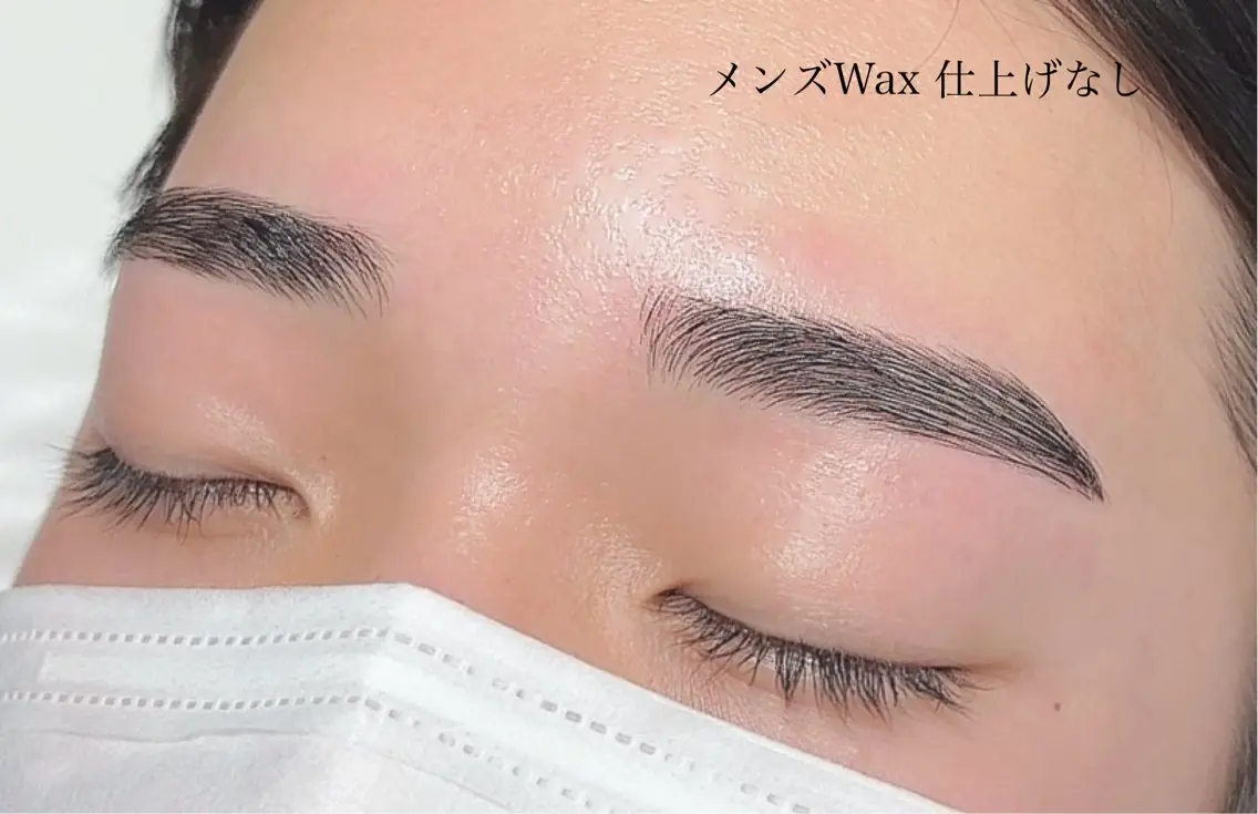 アイブロウ メンズアイブロウ ワックス脱毛 眉カット Minami 【眉毛&まつげ】のマツエク・マツパデザイン