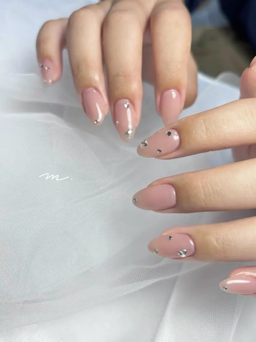 ネイル ストーンネイル ハンドネイル Mare nailのネイルデザイン