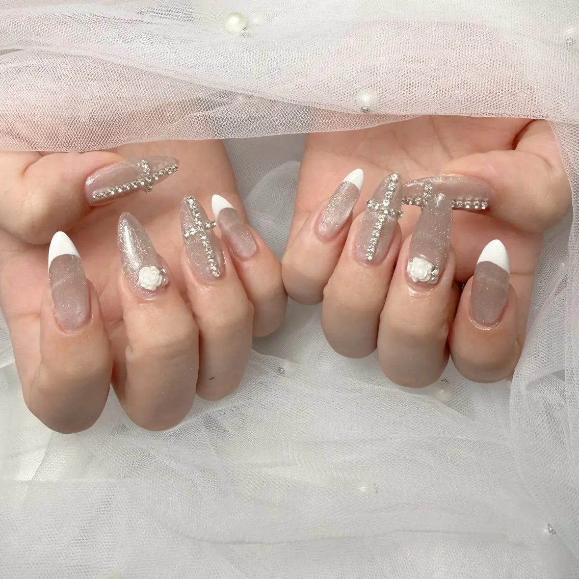 ネイル ハンドネイル mau🩵 堺筋本町nailのネイルデザイン