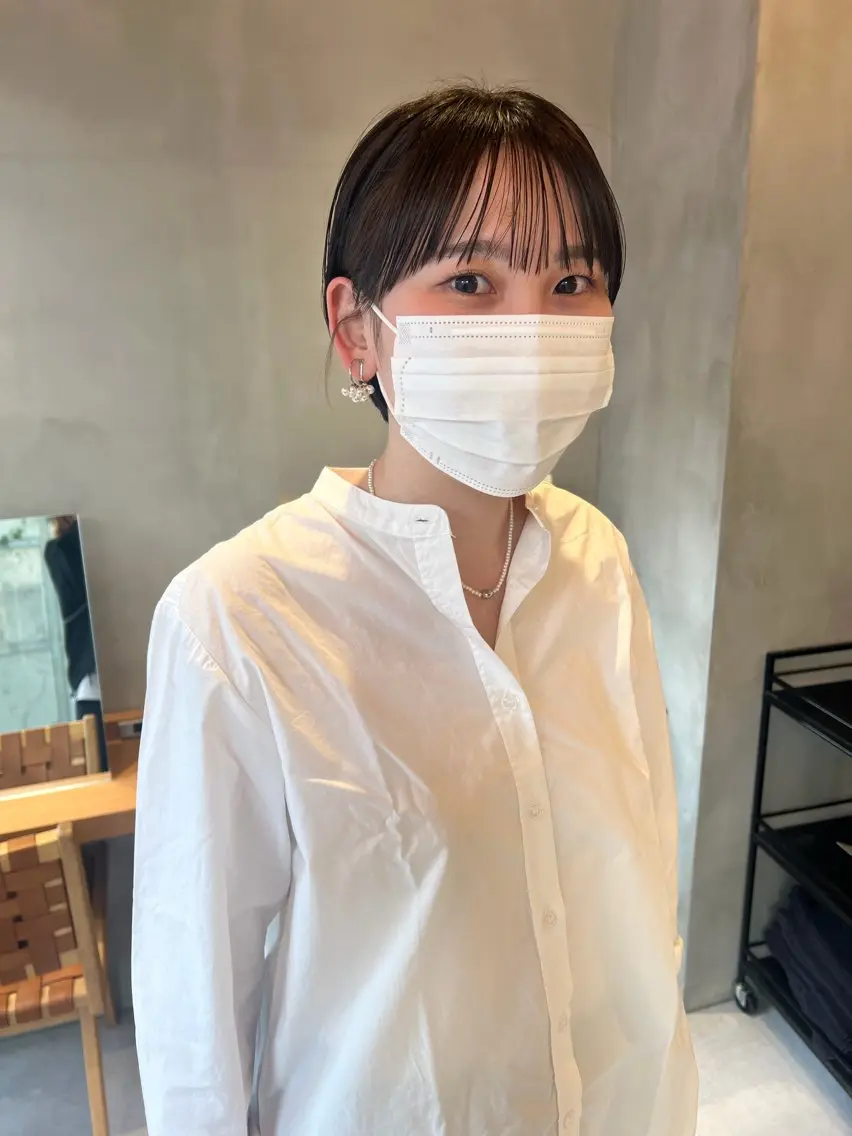 ショート 三浦 れいやのヘアスタイル