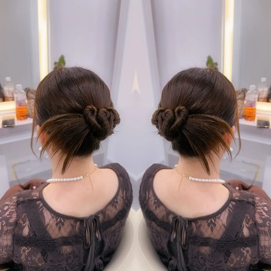 ヘアアレンジ ヘアセット 🤍AIRA🤍のヘアスタイル