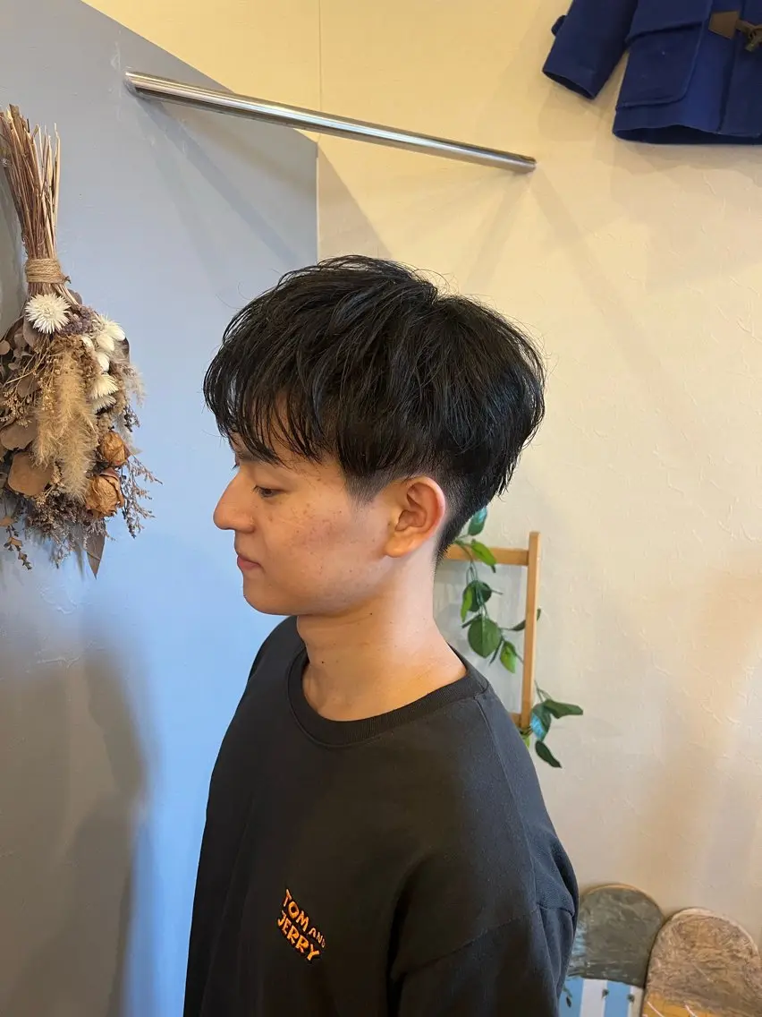 メンズ マッシュ 刈り上げ 🌟横田 千波🌟のヘアスタイル