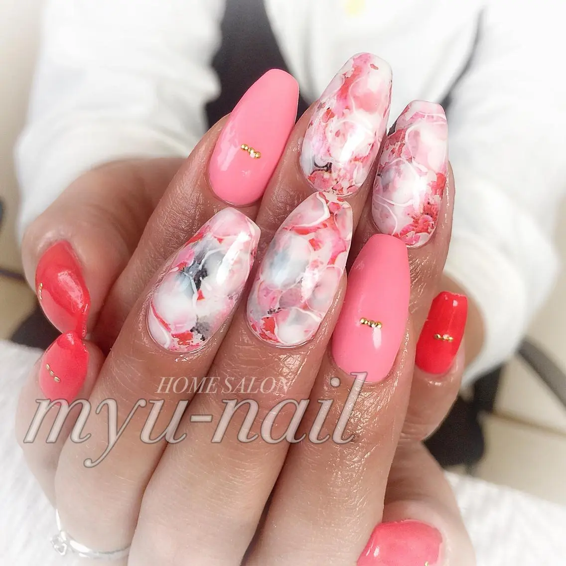 ネイル ホームサロン myu-nailのネイルデザイン