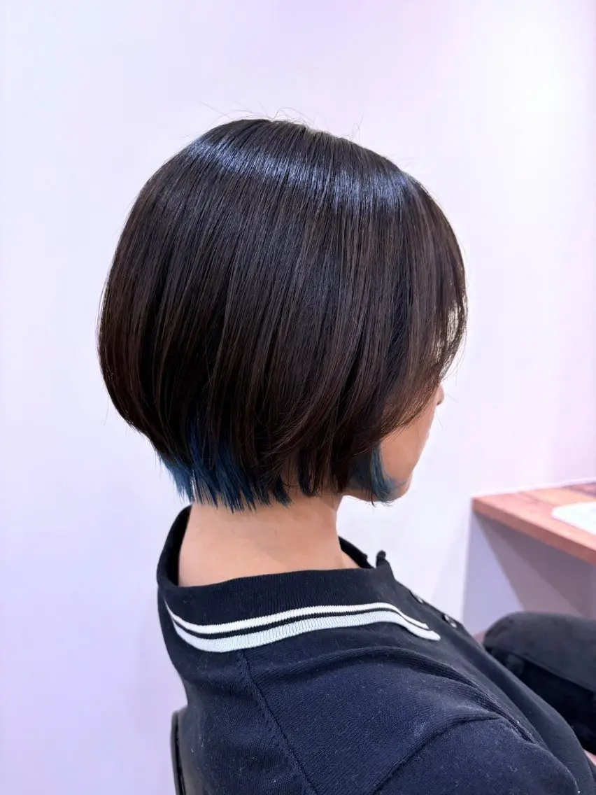 ショート カラー あらい ゆうじろうのヘアスタイル