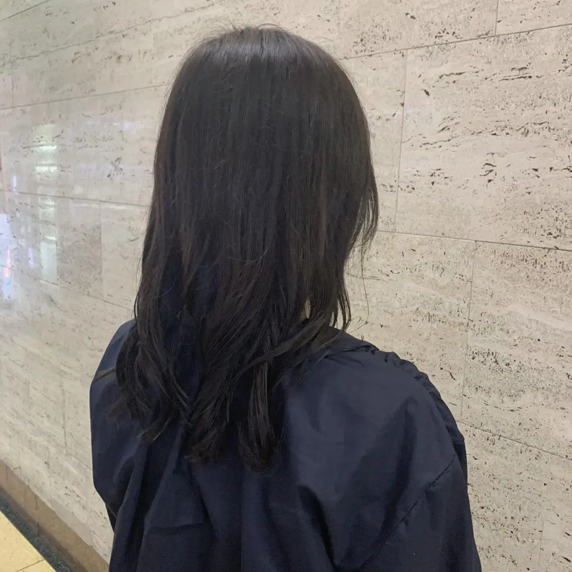 セミロング カラー ヘアカラー トリートメント ALLEN hair /まなのヘアスタイル