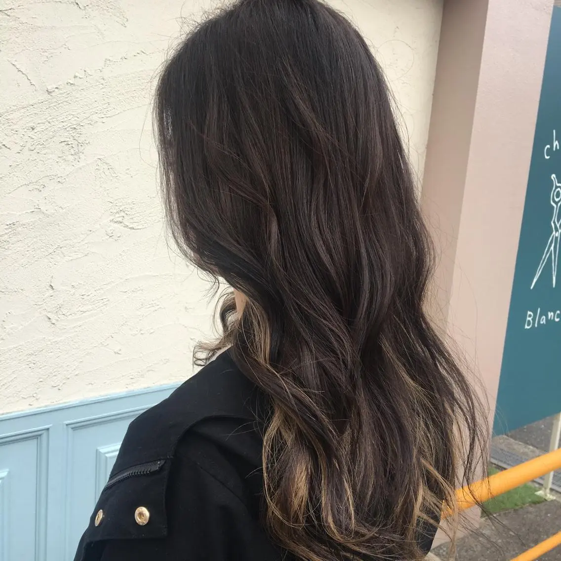 ロング カラー garden HAIR 優月のヘアスタイル