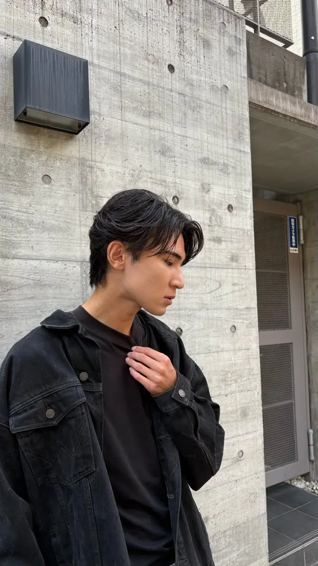 メンズ 永倉 迅人 /メンズカットパーマのヘアスタイル