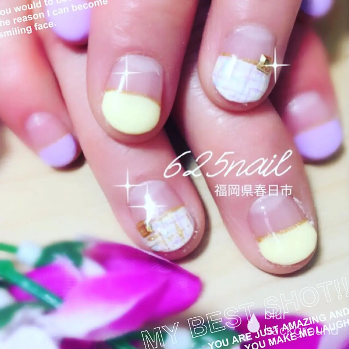 ネイル 長さ出し フットネイル ジェルネイル パラジェル スカルプネイル 625nail 無料P有/春日白水のネイルデザイン