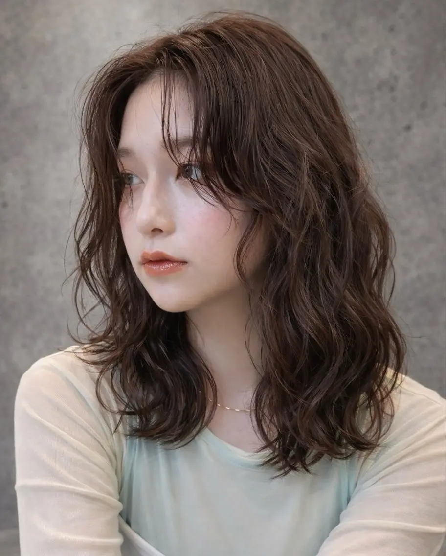 ミディアム cocoa船橋🦄 chinamiのヘアスタイル