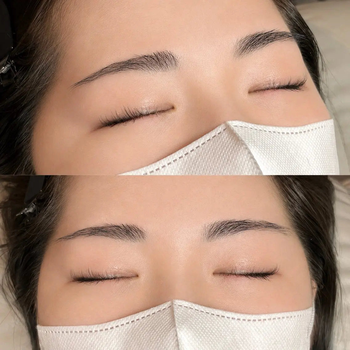 アイブロウWAX練習モデル様メニューの写真