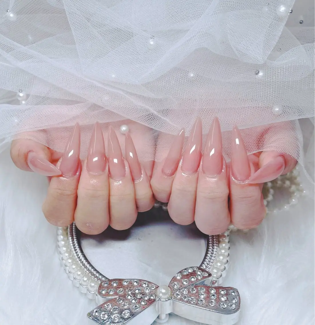 ネイル ジェルネイル オフィスネイル ワンカラーネイル パラジェル シンプルネイル ハンドネイル GOHOUBI Nail 心斎橋店のネイルデザイン
