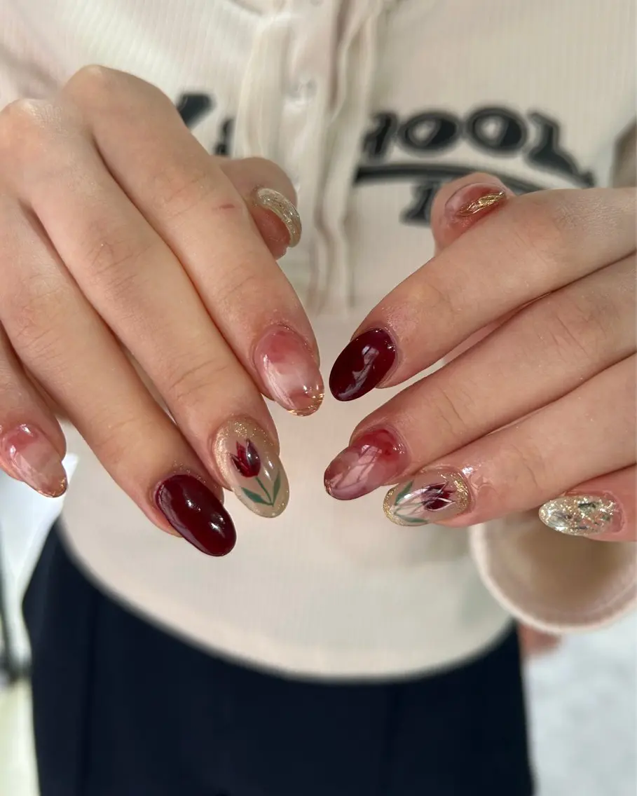 ネイル ハンドネイル フットネイル ASA nail / アート☀︎ニュアンスのネイルデザイン