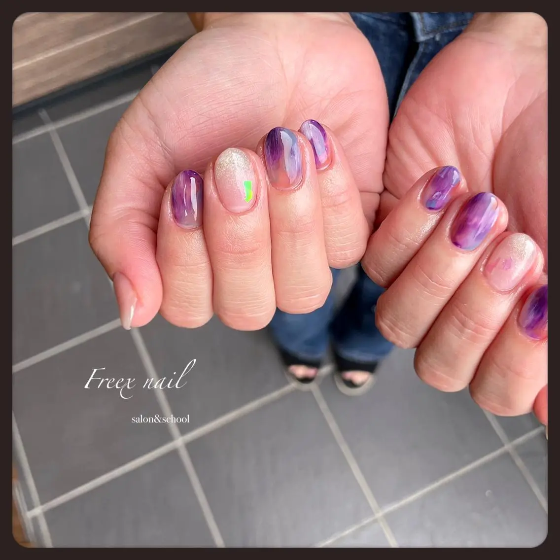 ネイル ニュアンスネイル ハンドネイル ハンドケア freex nail /ニュアンス/個性派のネイルデザイン