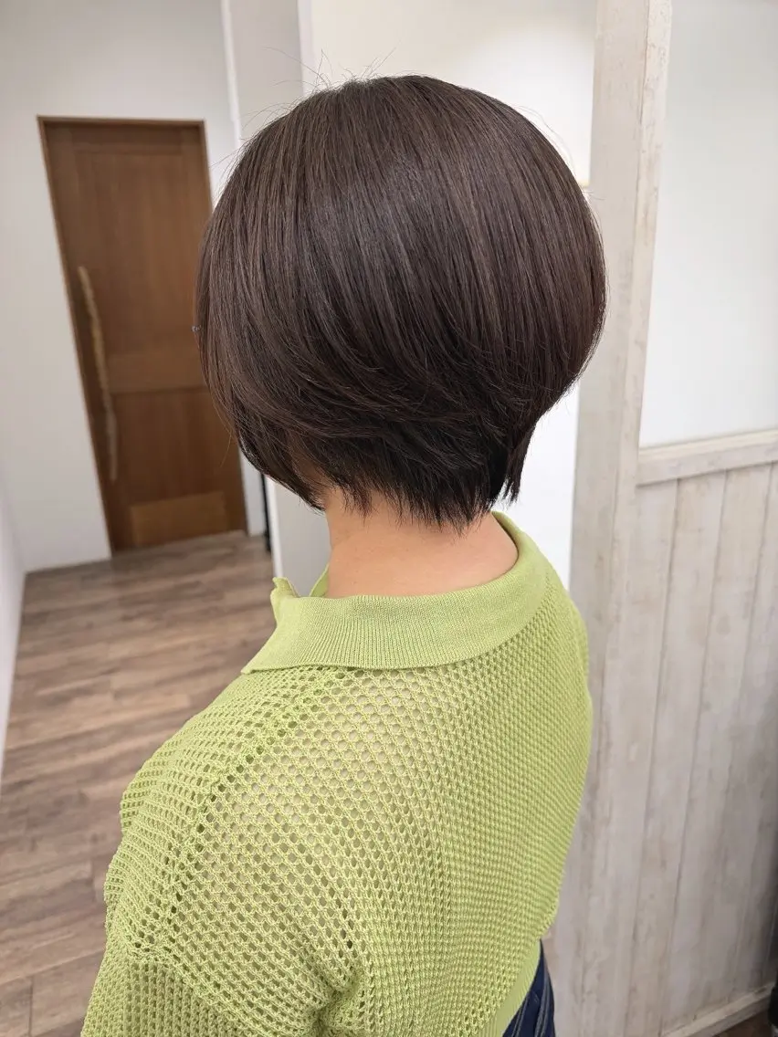 ショート カラー カット ヘアカラー トリートメント ハイライト⭐️上野 高広のヘアスタイル