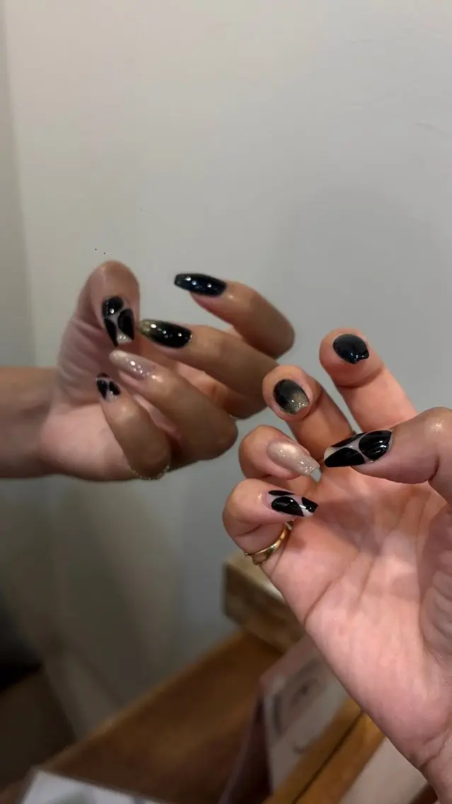 ネイル ハンドネイル THREE nail 長谷川のネイルデザイン
