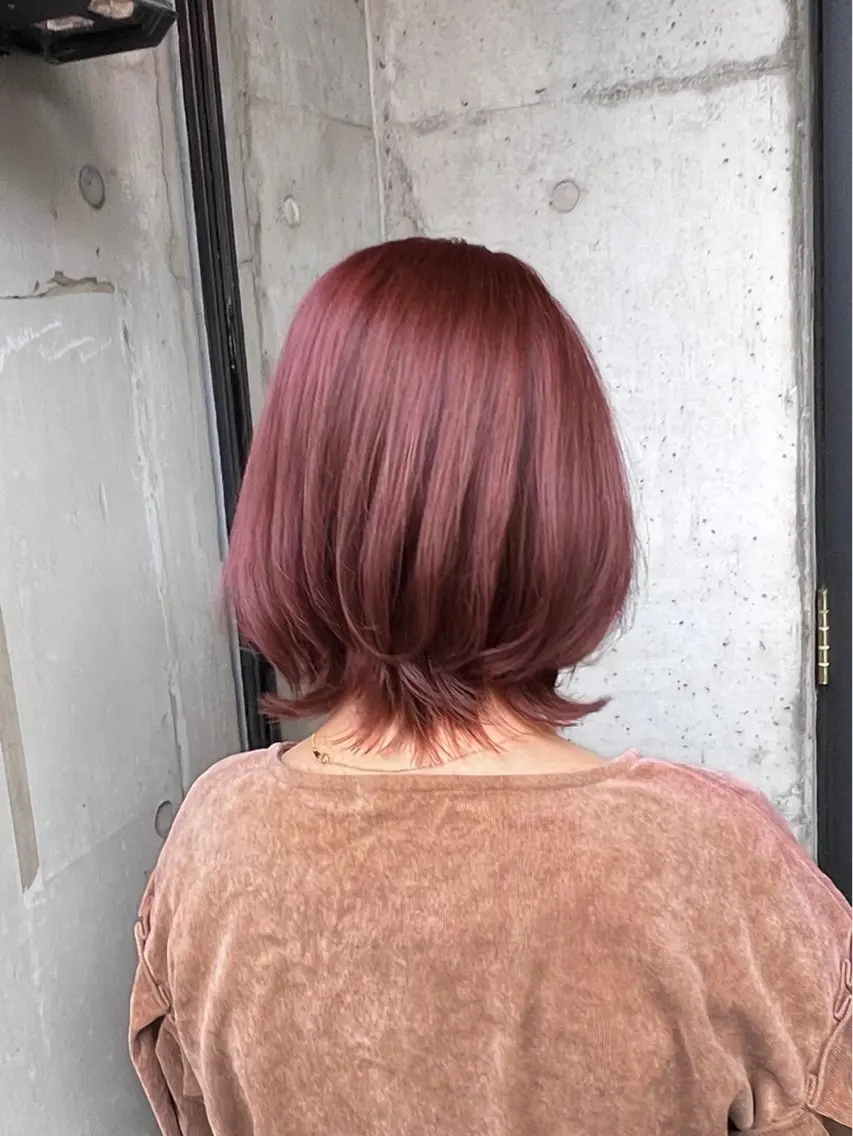ミディアム ヘアカラー トリートメント ✅似合わせ レイヤーカット梅澤徹のヘアスタイル