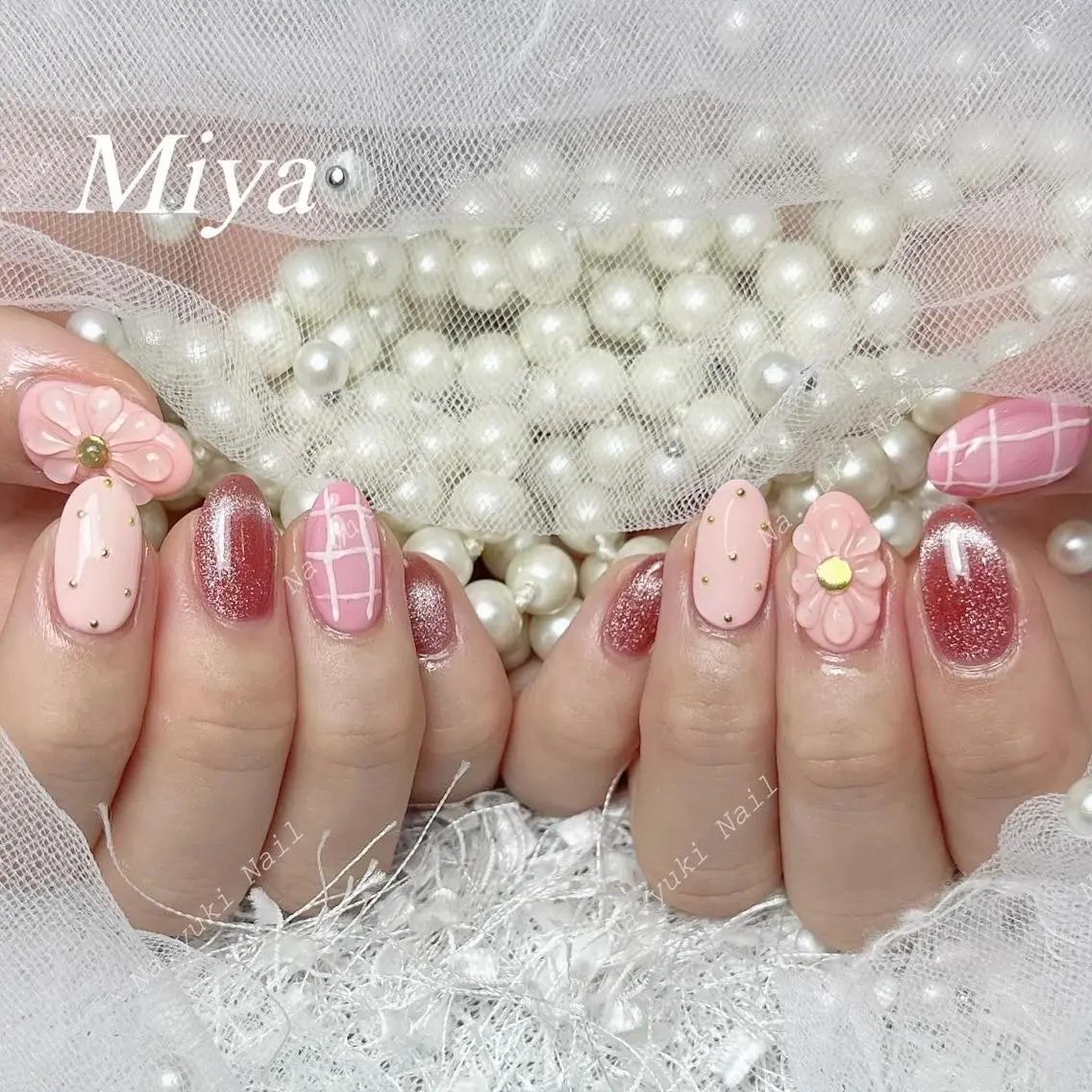 ネイル ハンドネイル ハンドケア 🎀 moo~ 🎀のネイルデザイン