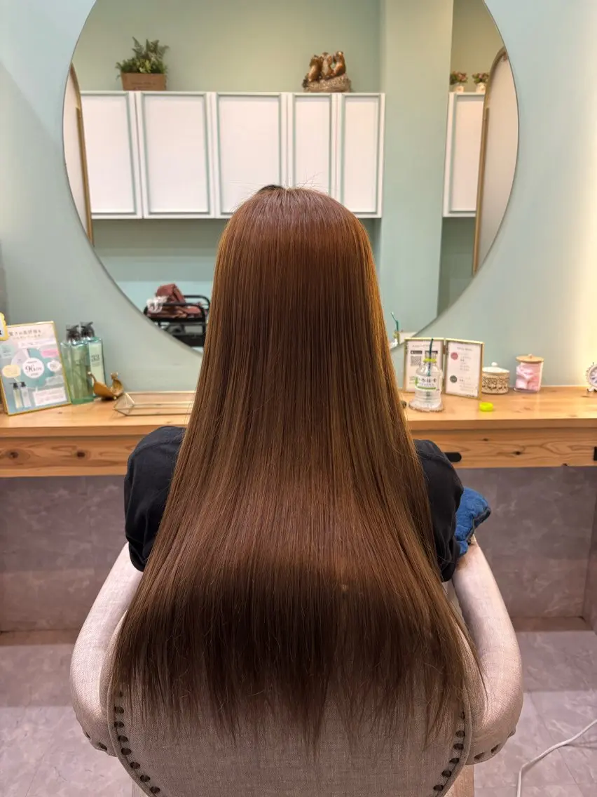 ロング カラー ブラウンカラー 透明感カラー ヘアカラー トリートメント 透明感カラー / tsukasa𖥧のヘアスタイル