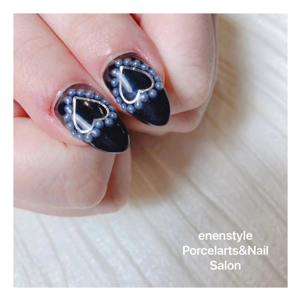 ミディアム ネイル 🐾enen style 🐾のネイルデザイン