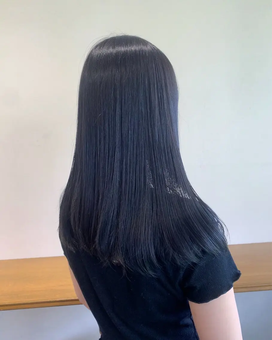 セミロング カラー ヘアアレンジ 山口 樹里のヘアスタイル