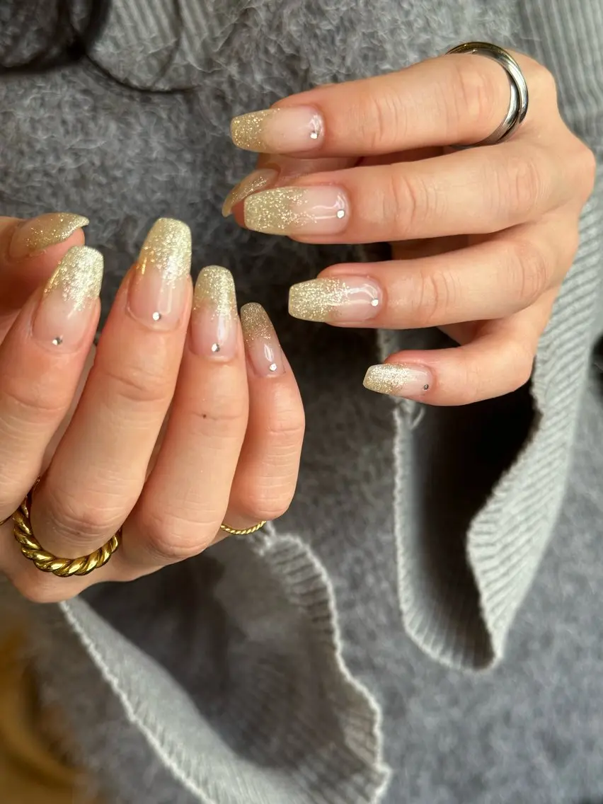 glitter gradation※1ヶ月以内付け替え無料の写真