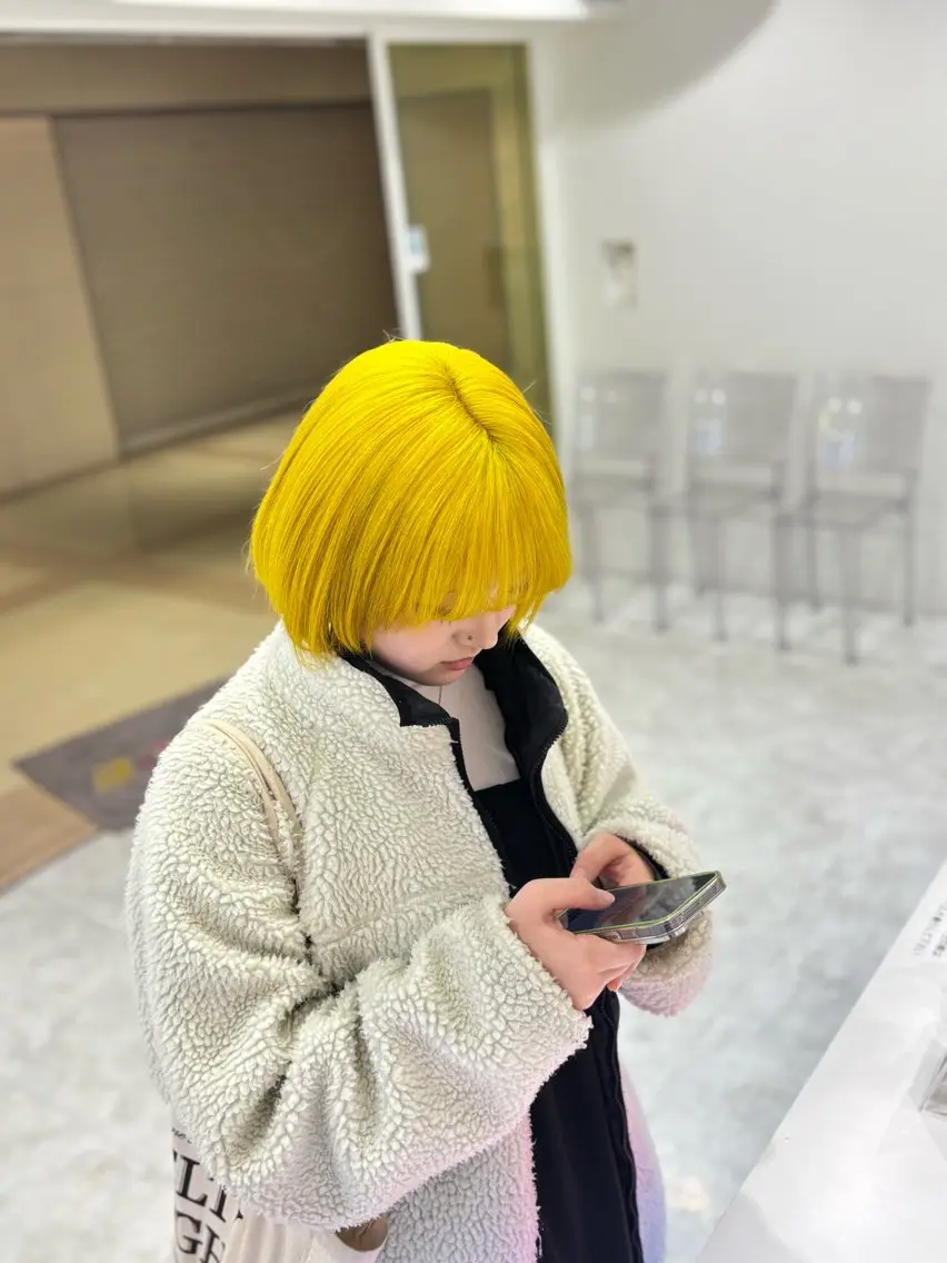 ショート カラー 頭身浴ヘッドスパ🌿 艶カラー/ヒロトのエステ・リラクイメージ