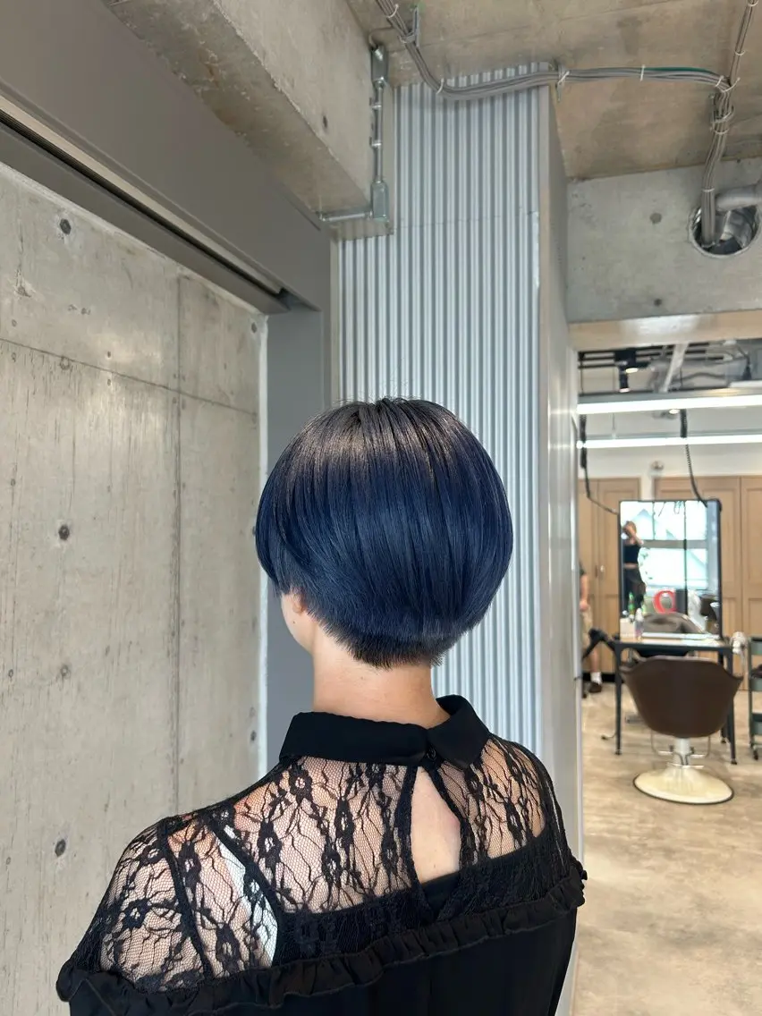ショート カラー ヘアカラー トリートメント 韓国モテカラー/ KaRin👼🏻のヘアスタイル