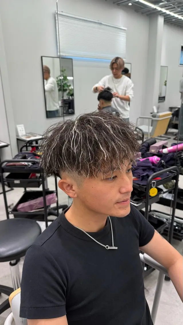ショート メンズ メンズメッシュ Joule大分 メンズ特化植木永遠のヘアスタイル