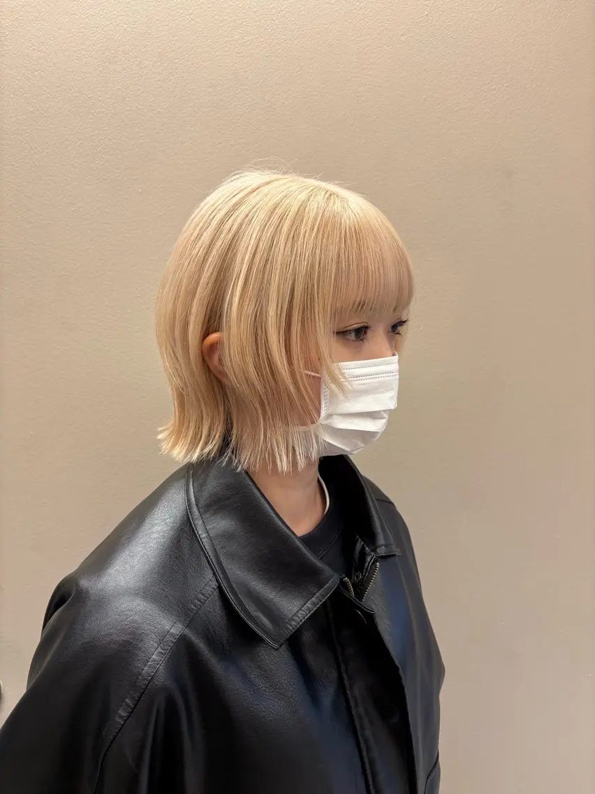 ショート 🐈⬛ブリーチ カラー特化🐈⬛彩のヘアスタイル